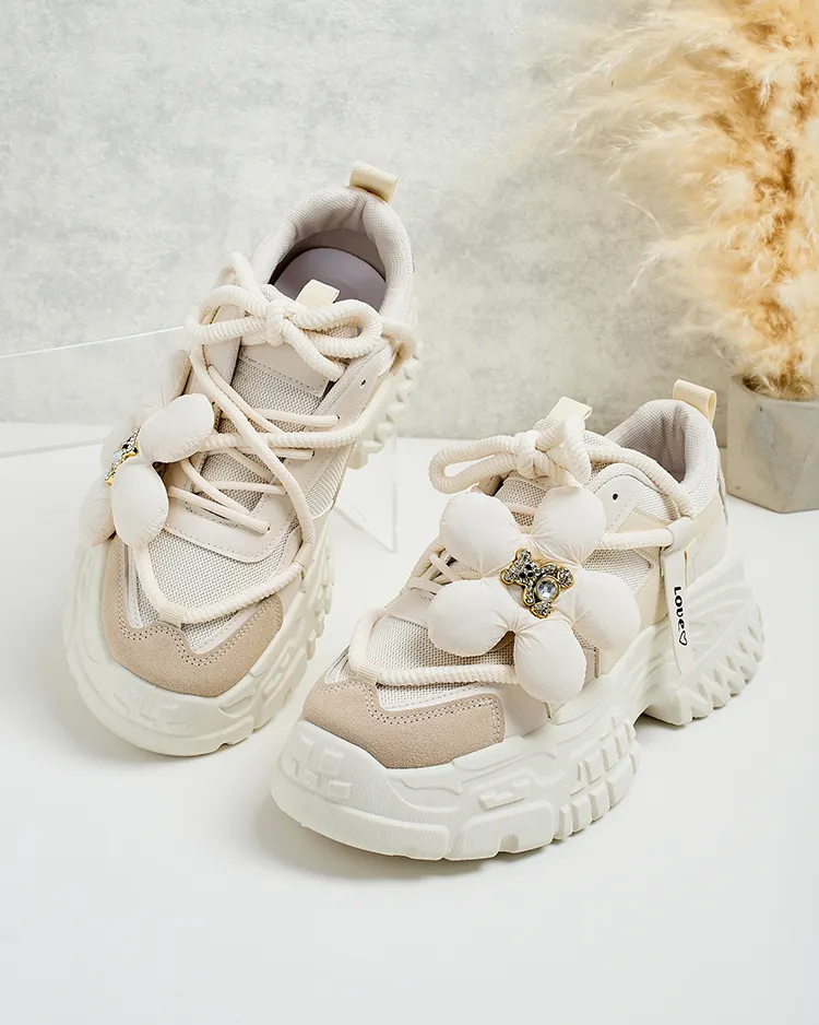 Royalfashion Дамски кецове на платформа Bereya