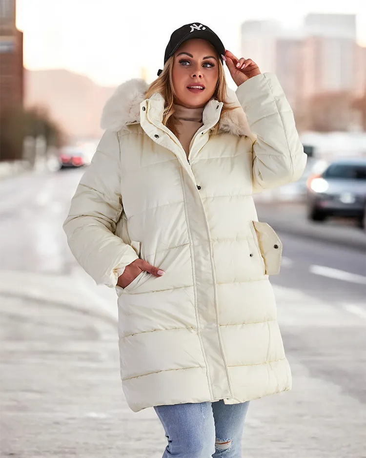 Royalfashion Дамско ватирано зимно яке