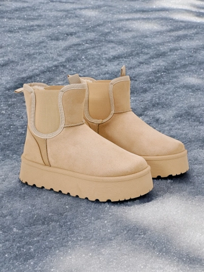 Royalfashion Къси снежни ботуши за жени Vierris