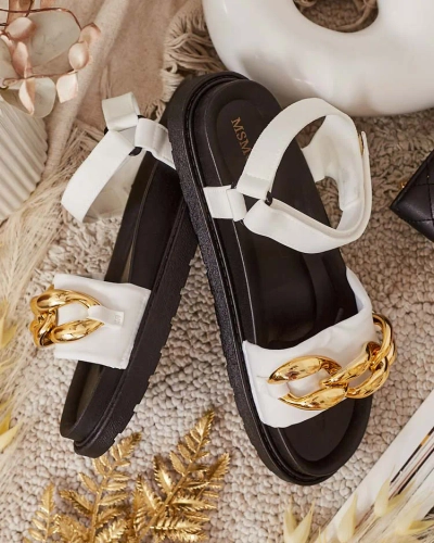 Royalfashion Дамски сандали с верижка Orette