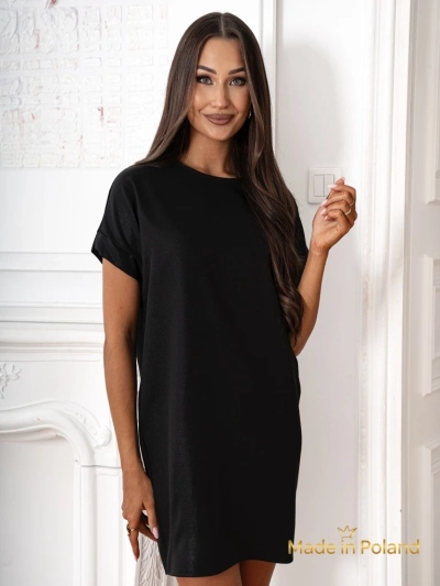 Проста дамска къса рокля Lady Time