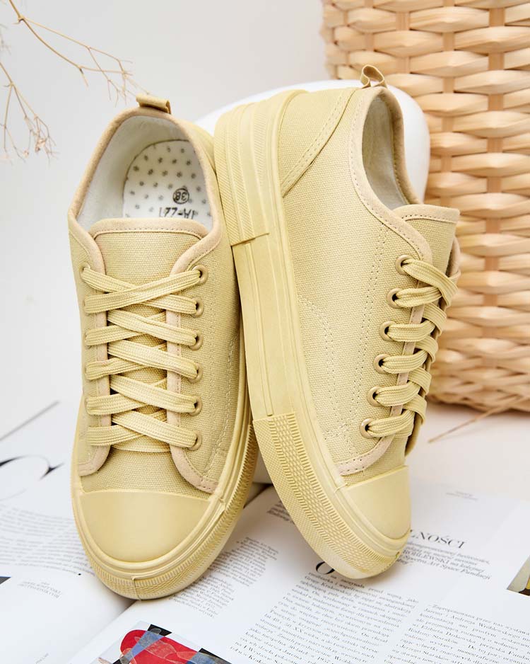 Royalfashion Дамски класически маратонки с връзки Seleas