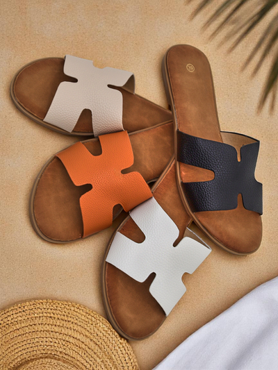 Royalfashion дамски чехли с равна подметка - Ежедневен стил