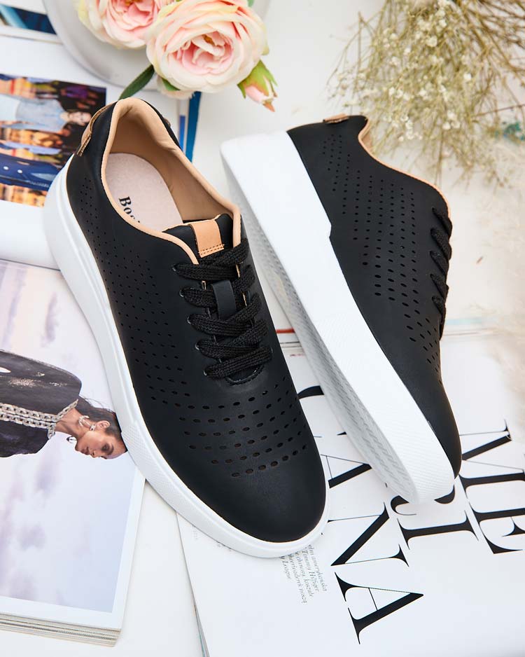 Royalfashion Дамски ажурни спортни обувки Deromias