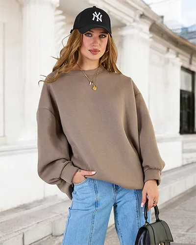 Royalfashion Дамски суитшърт oversize