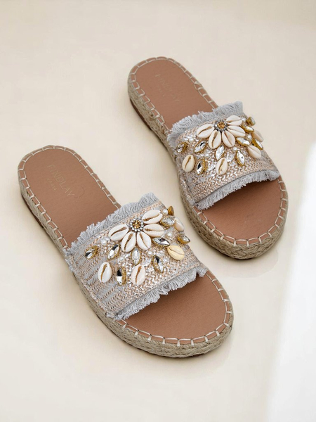 Royalfashion дамски джапанки с миди Sandy