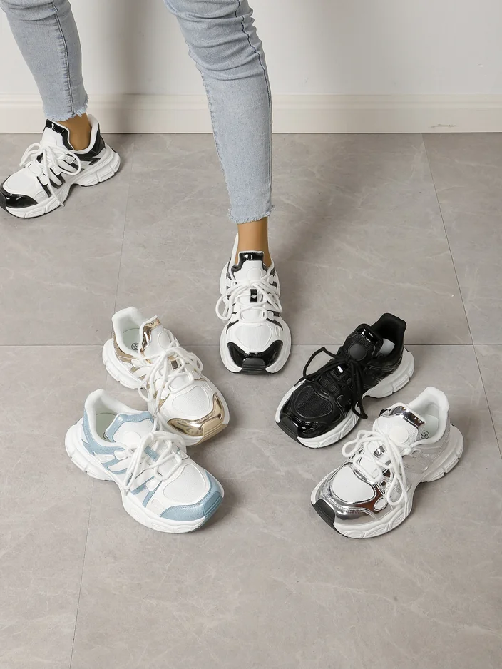 Спортни маратонки Royalfashion за жени на по-дебела подметка Loness