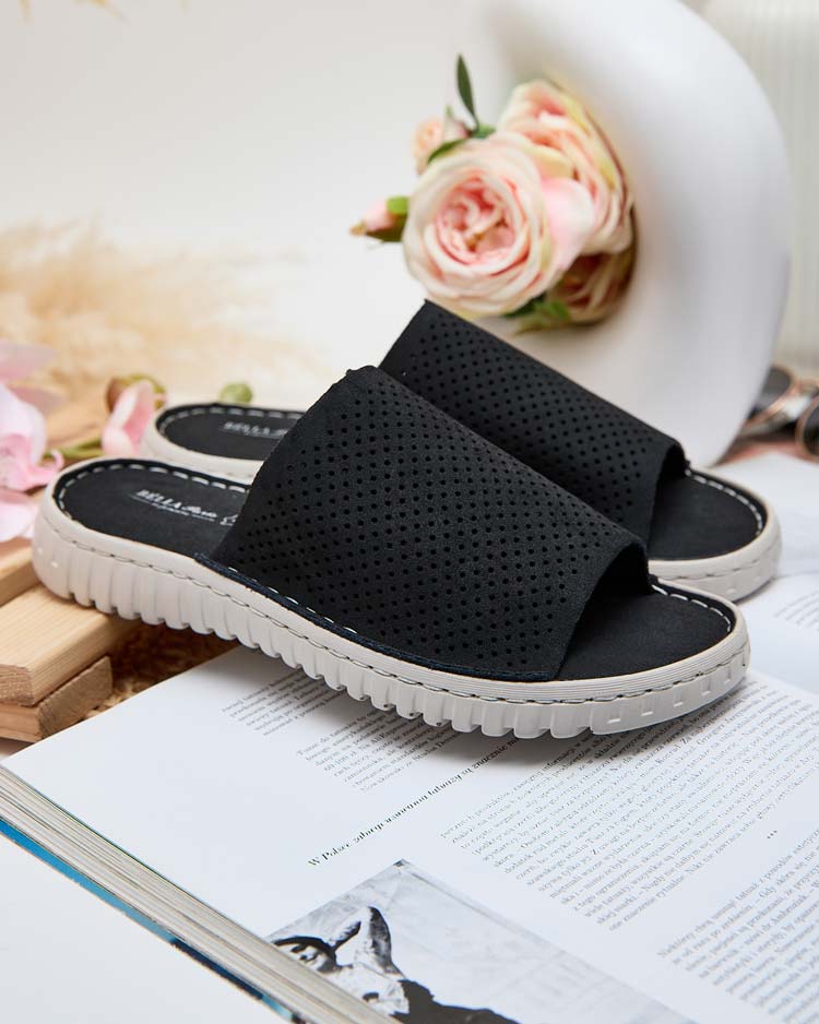 Royalfashion Дамски ажурни джапанки Ererra