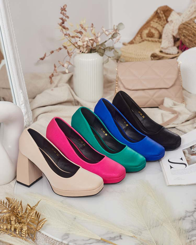 Royalfashion Дамски сатенени обувки Edessa