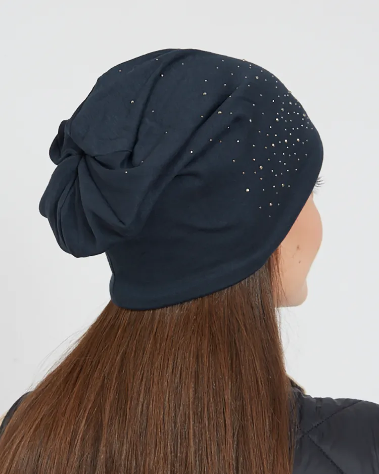 Дамска шапка на Royalfashion с камъни