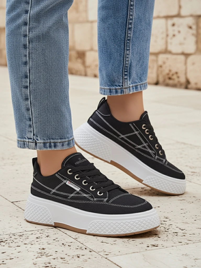 Royalfashion Женски платформи кецове Irrles