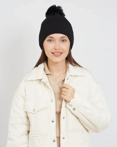 Дамска шапка с памуче и подплата от Royalfashion