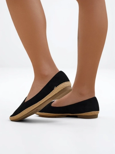 Royalfashion Женски еспадрили от екологичен велур Emmeno