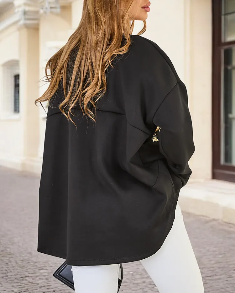 Royalfashion Дамска блуза с принт