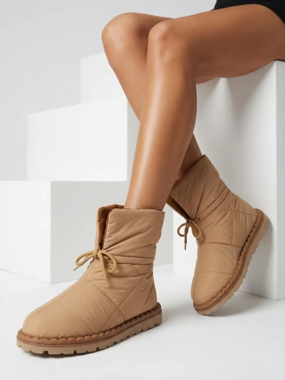 Royalfashion Дамски ботуши за сняг в кафяво Nevonsis