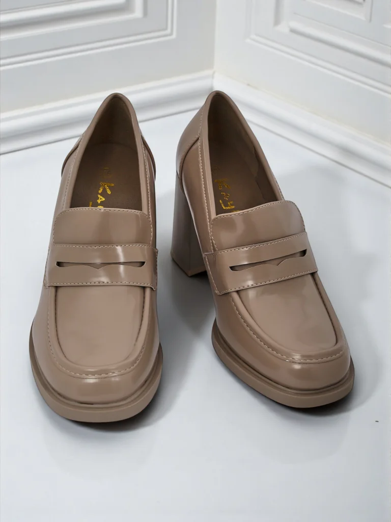 Royalfashion Дамски мокасини на ток Minerva