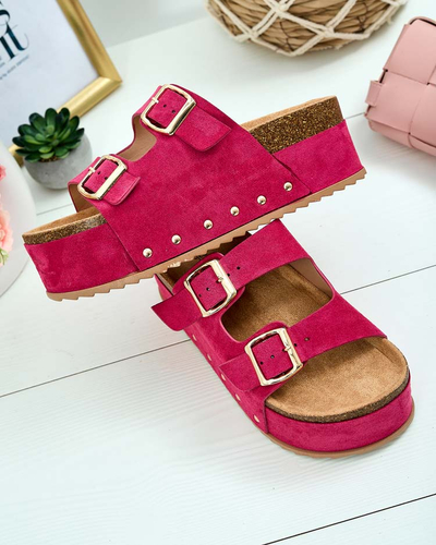 Royalfashion Дамски джапанки на платформа Sodass