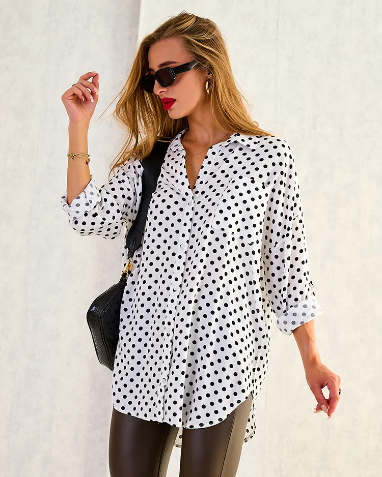 Royalfashion Дамска риза с щампи