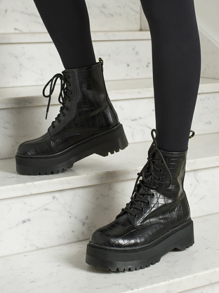 Дамски боти workeri с щампа Arvessa