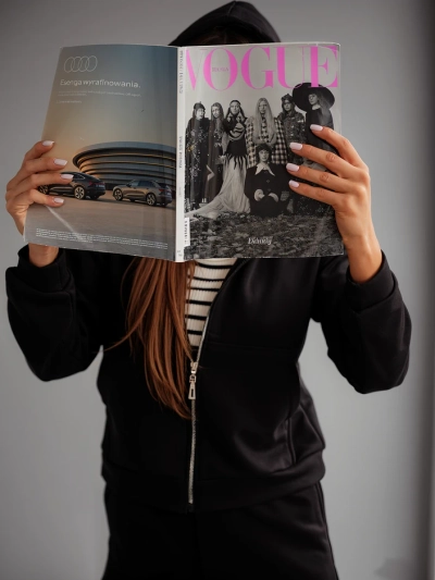 Royalfashion Комплект от памучен tracksuit за жени