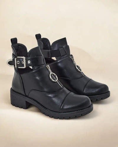 Дамски глезенки Royalfashion тип работник Komoves