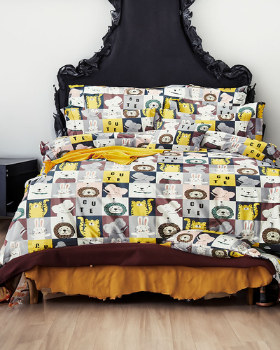 Royalfashion Спално бельо с шарки 160x200 комплект от 3 ЧАСТИ