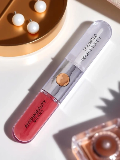 Червило и прозрачен гланц за устни 2-в-1 Cherry Mocha