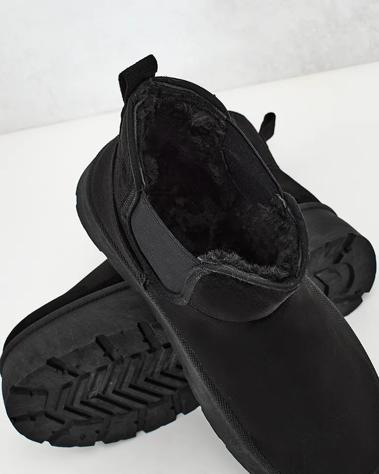 Royalfashion Дамски къси ботуши Nomas a'la snow boots