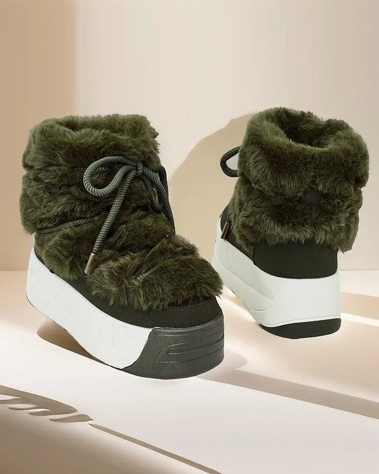 Дамски снежни ботуши Royalfashion Rozuri