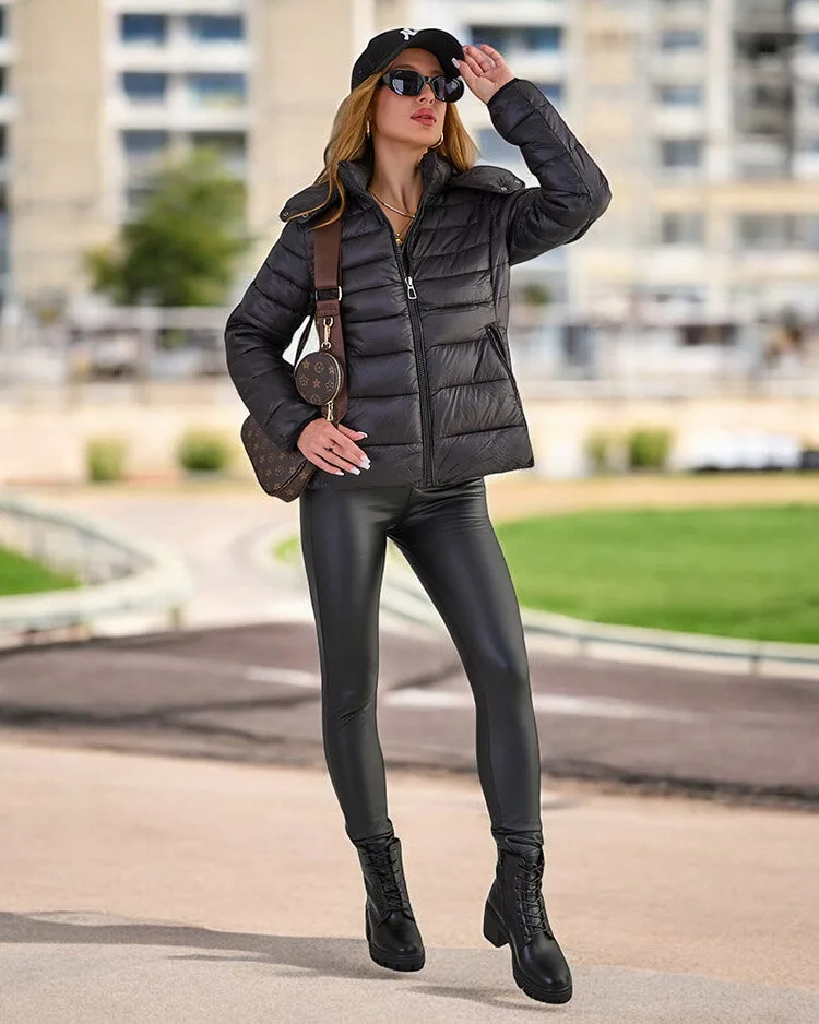 Дамско ватирано зимно яке Royalfashion