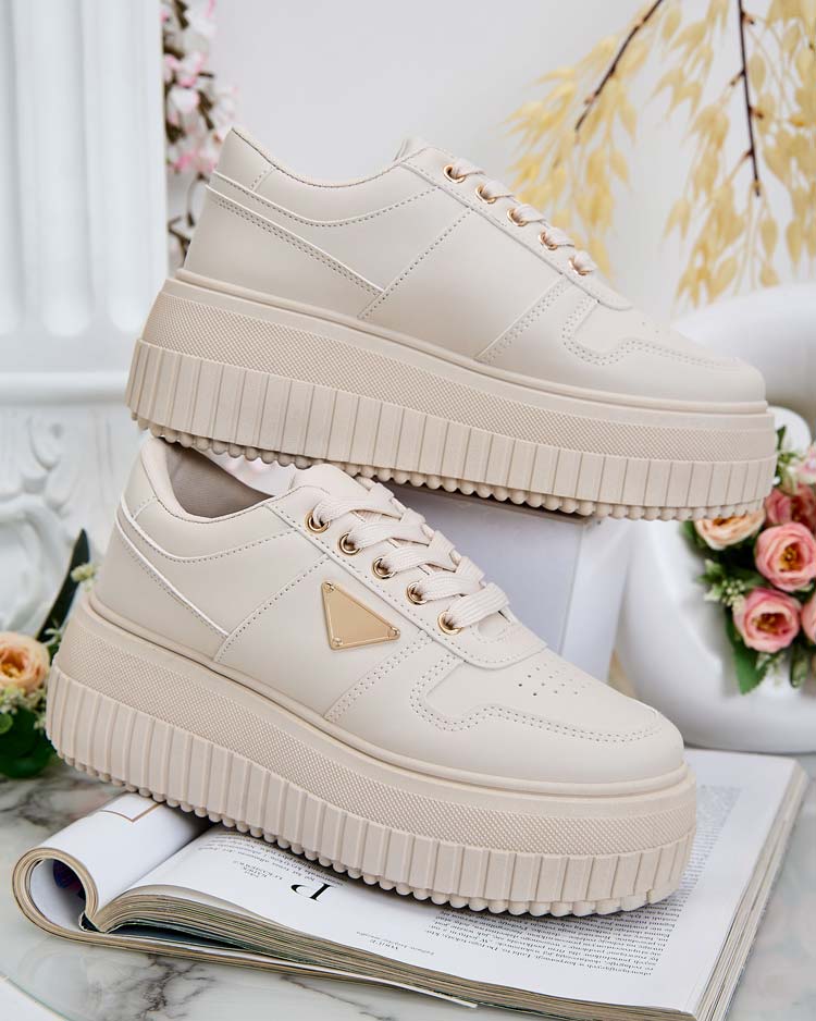 Royalfashion Дамски маратонки на платформа Aseldas