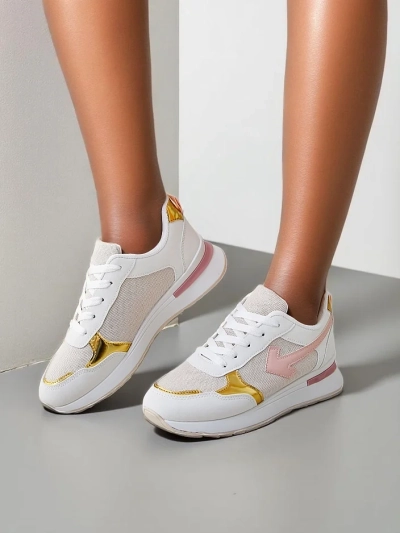 Royalfashion Женски спортни маратонки с блестящи елементи Berilane