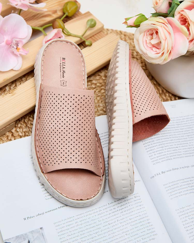 Royalfashion Дамски ажурни джапанки Ererra