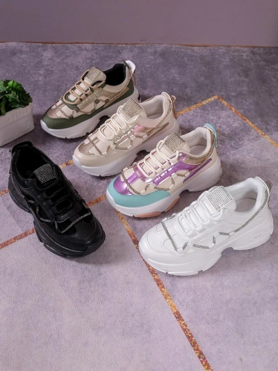 Royalfashion Цвят на женски маратонки Casiia