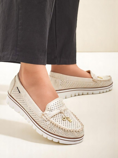 Royalfashion Женски перфорирани мокасини Elissas