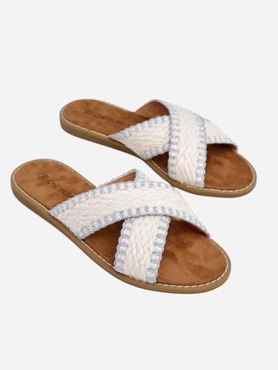 Сандали Royalfashion за жени с тъкани ленти Bornes