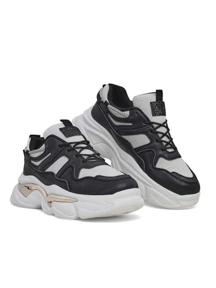 Женски маратонки Royalfashion на по-дебела подметка Lesalli