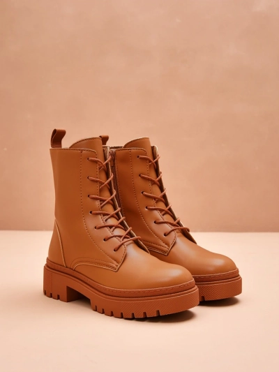 Royalfashion Дамски ботуши Bumalo с връзки