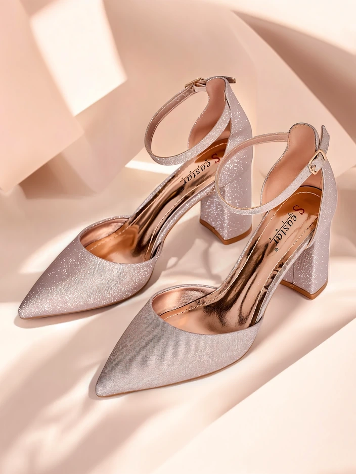 Royalfashion Женски блестящи помпи Noratt