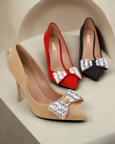 Royalfashion Женски токчета с лъка Cocarte