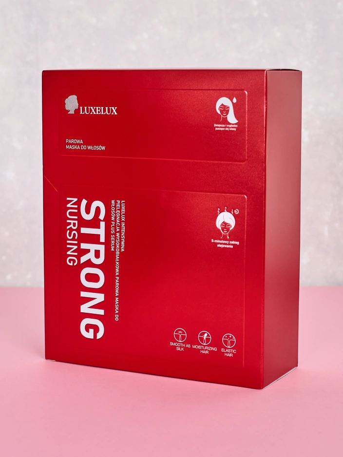 Маска за коса Luxelux с пара плюс серум