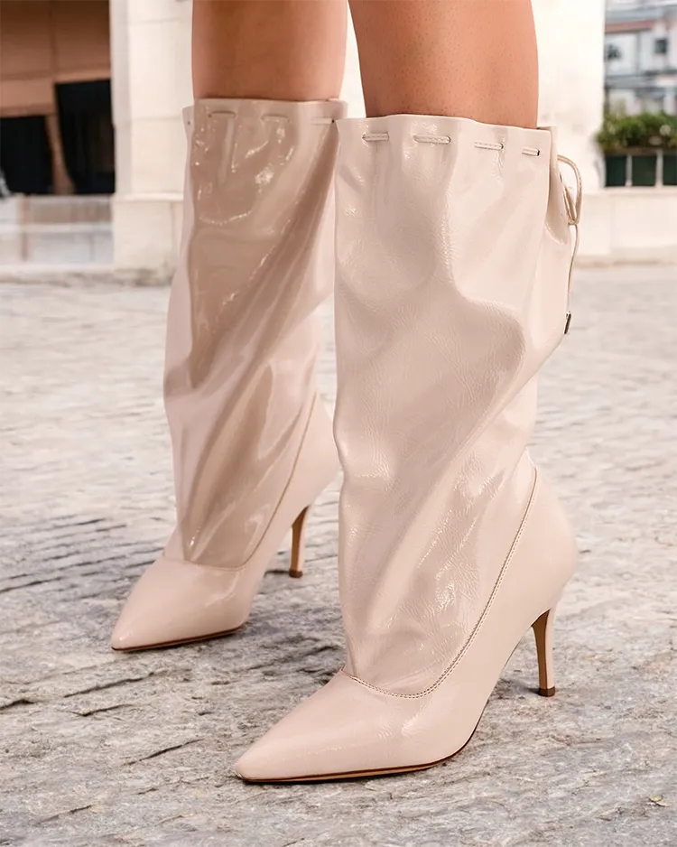 Royalfashion Дамски къси ботуши Solii