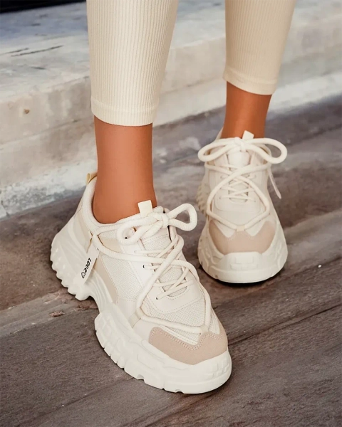 Royalfashion Дамски кецове на платформа Bereya