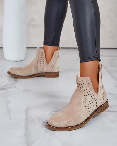 Royalfashion Дамски ботуши Ovilla от велур eko