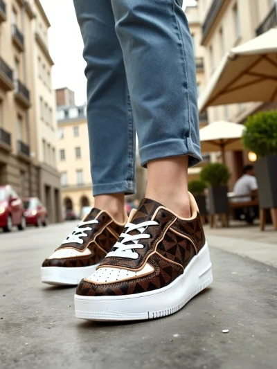 Спортни обувки за жени Royalfashion с принт Озофио