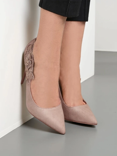 Royalfashion Женски токчета с цветя Sollabe