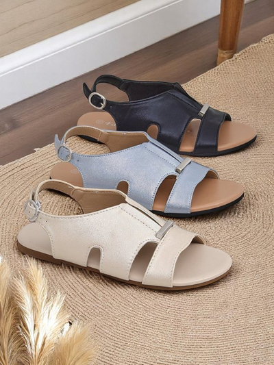 Royalfashion Дамски сандали на равна подметка Solea Comfort