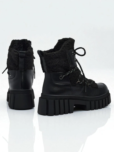 Дамски боти workeri с пух Cindora