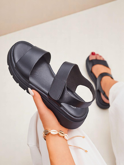 Royalfashion Дамски сандали с по-дебела подметка Otvanna