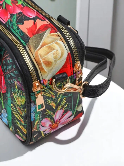 Royalfashion Цветна дамска чанта тип чанта